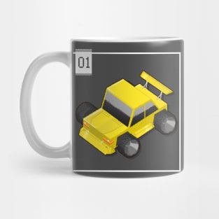 01 - Pixel Cars - Little Yellow Mug